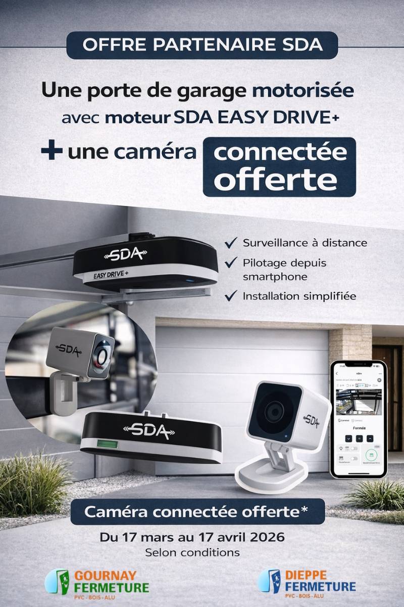 Votre garage connecté, caméra offerte