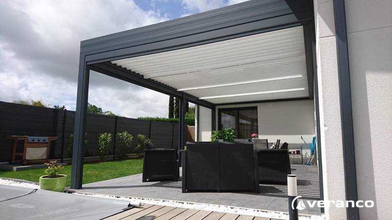 Pergola vue latérale