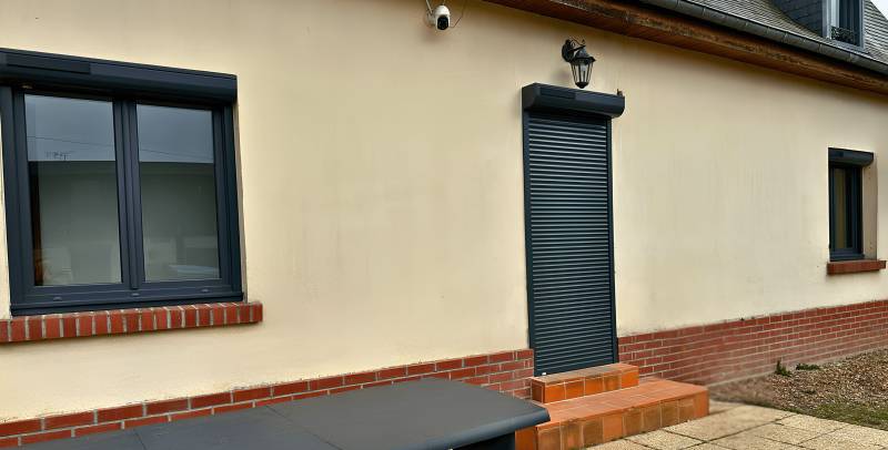 Façade Fenêtres + volets Gournay Fermeture