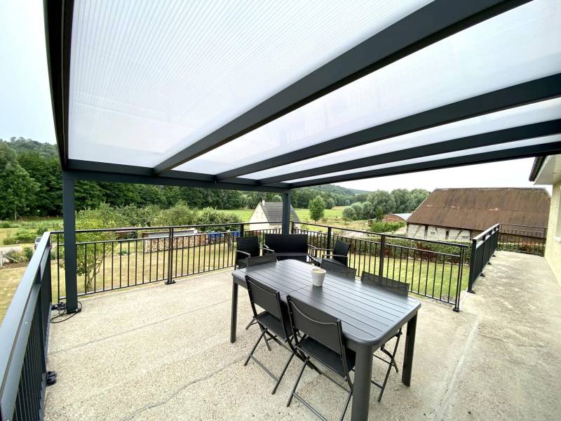 Horizal garde-corps alu à Gournay en Bray