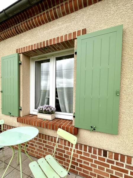 Nouvelle réalisation sur le secteur de Beauvais : Des volets battants aluminium 