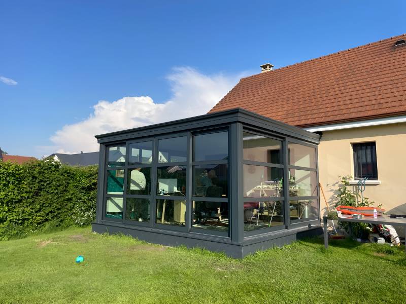 Agrandissez votre espace de vie avec élégance : véranda VERANCO à Neufchâtel-en-Bray !