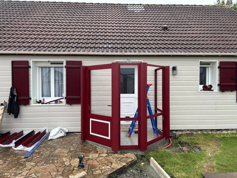 véranda sas travaux