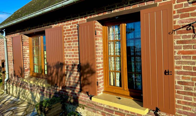 GOURNAY EN BRAY VOLETS BATTANTS ALUMINIUM