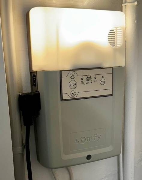 Boitier contrôle SOMFY PDG Gournay Fermeture