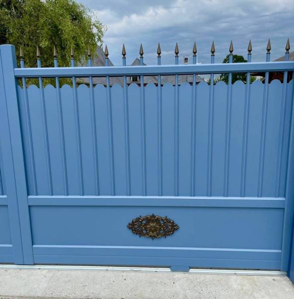 Rosaces bronze coulissant alu Gournay Fermeture