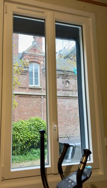 Fenêtre intérieure pvc Blanc