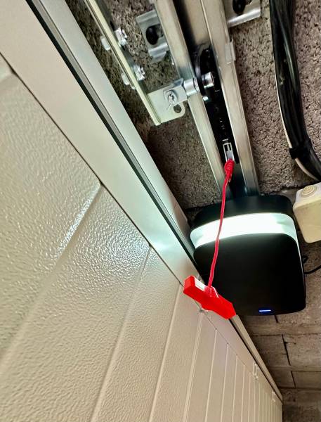Motorisation SDA Easydrive 1000 porte de garage latérale installation