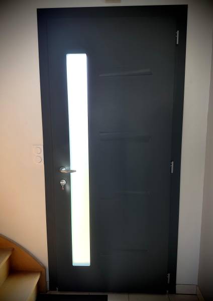 Porte d'entrée Zilten Acier à Gournay en Bray par Gournay Fermeture