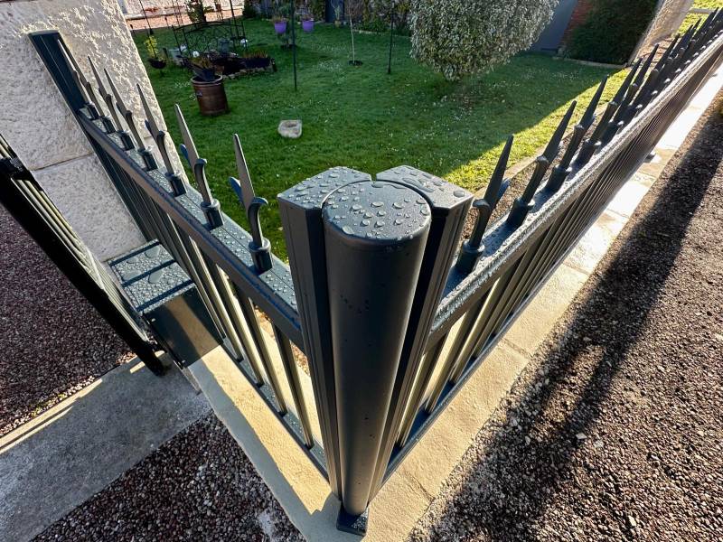 CLOTURE ALU CETAL GOURNAY FERMETURE