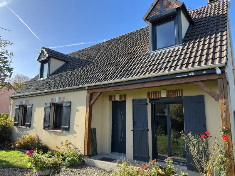 Maison rénovée Fenêtres, portes, volets Gournay fermeture