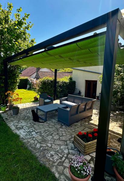 Pergola alu Gaviota Gournay en Bray
