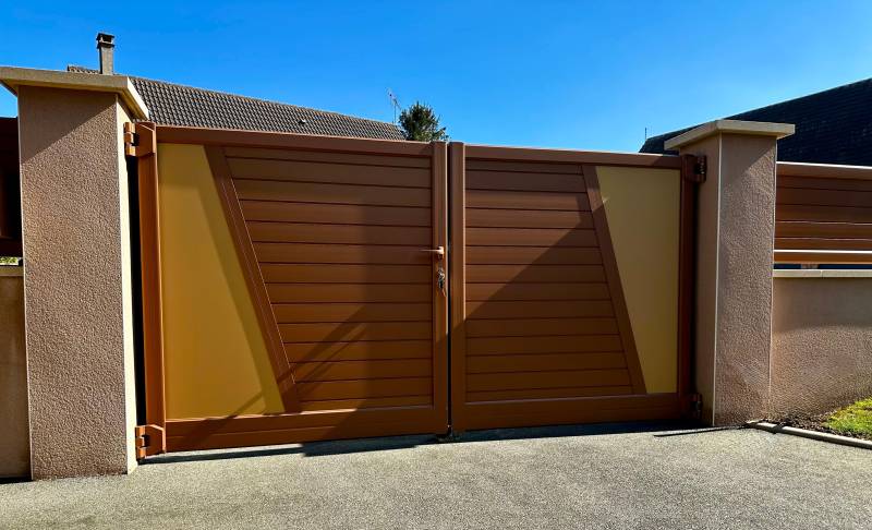 Portail et d’une Clôture en Aluminium CETAL à Gournay-en-Bray : Haut de Gamme et sur-Mesure