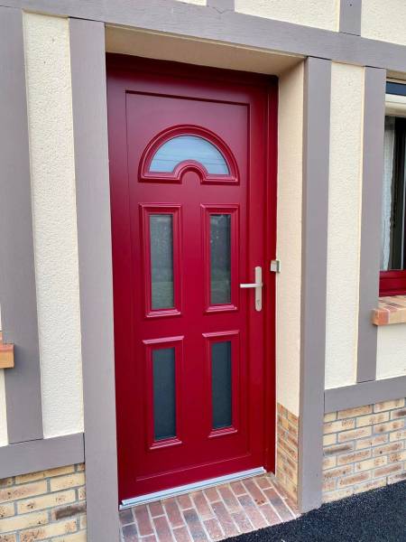 Porte Hybride Proferm Rouge 3004 à Elbeuf en bray