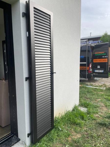 Volets battant aluminium persienne Volpro - Varengeville-sur-Mer