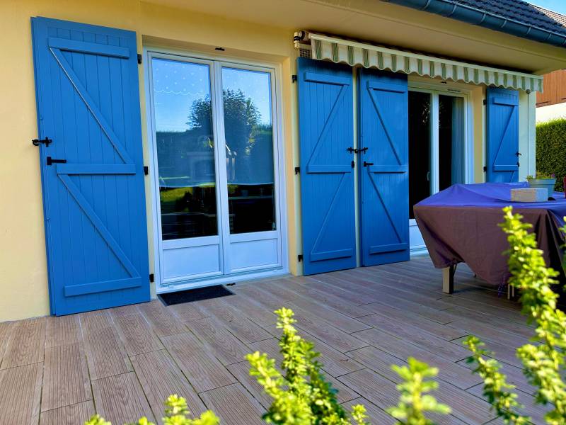 Gournay fermeture à Beauvais volets battants alu isolés  