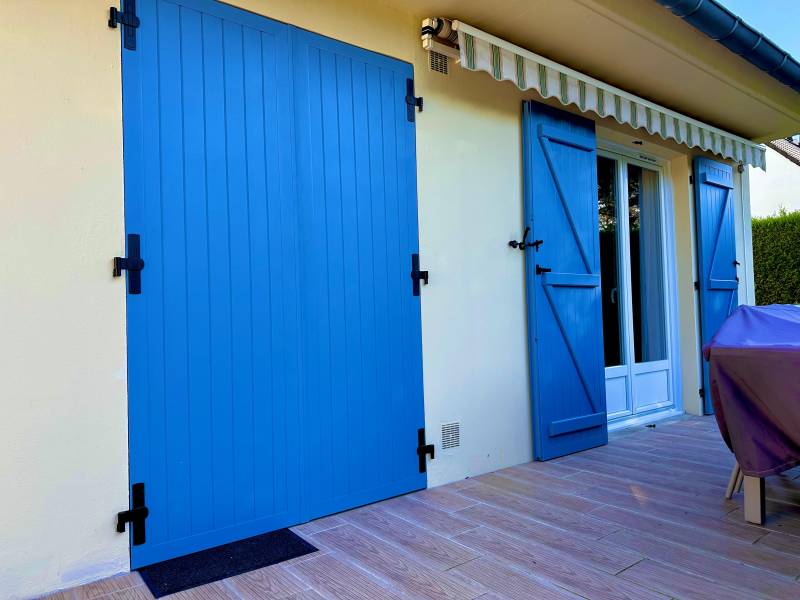 Beauvais, chantier volets battant aluminium gournay fermeture