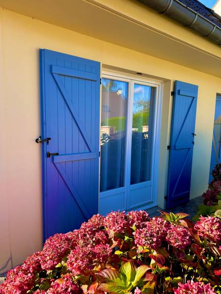 Volets barres et echarpe alu à Beauvais