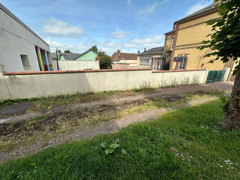 AVANT : Ecole Savignies clôture 