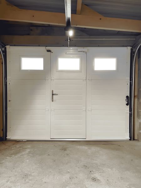 Porte de garage vertical FAME à Gournay en Bray 