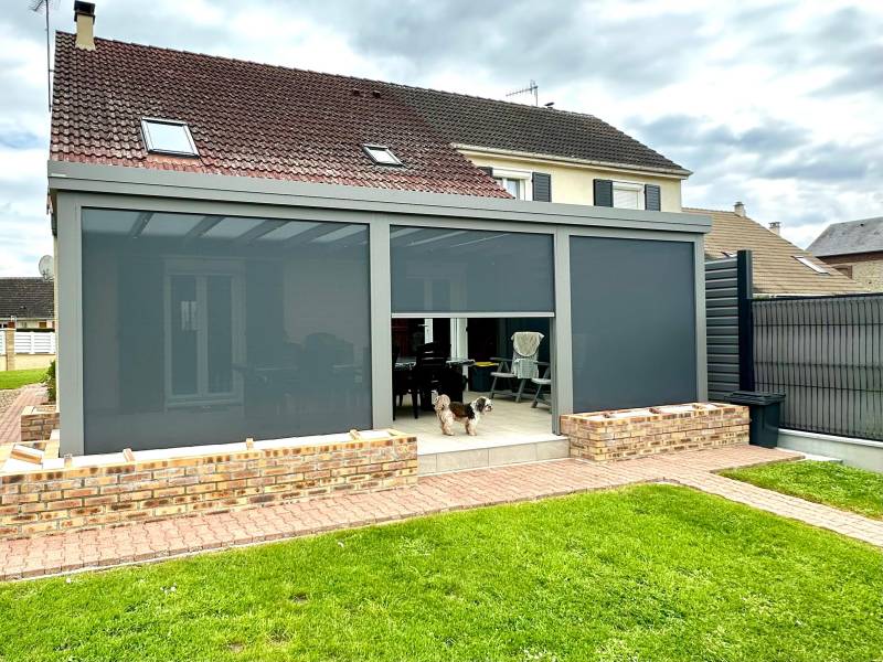 Pergola en aluminium Veranco à Gournay en Bray 