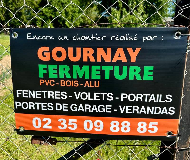 Chantier volets roulants premium réalisé près de Gisors et Gournay-en-Bray