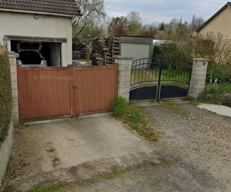 AVANT POSE PORTAIL COULISSANT