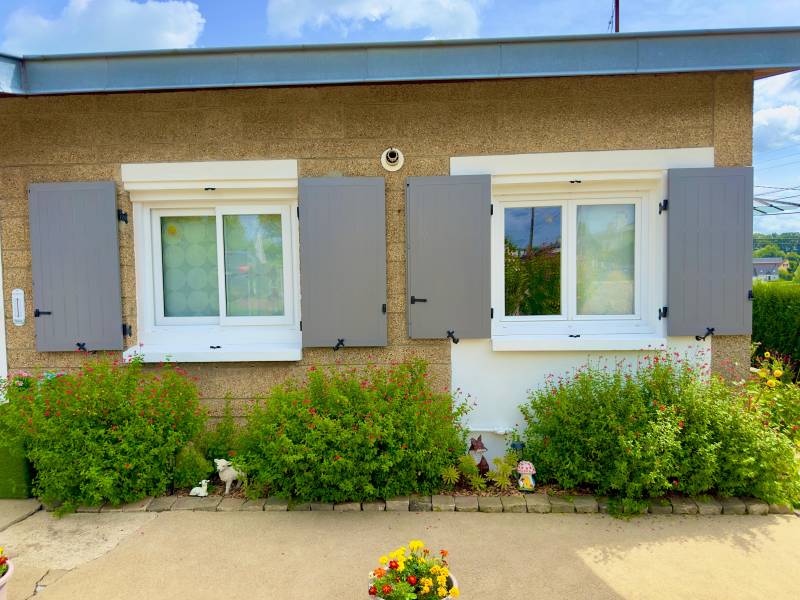 Volets isolés 37 mm alu à Gournay-en-Bray