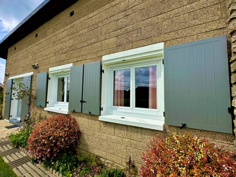 Volpro volets titan isolés aluminium à Gournay-en-Bray